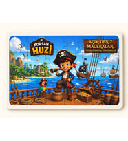 Korsan Huzi - 24 Parça Ahşap Puzzle
