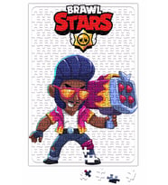 Brawl Stars Brock Puzzle 240 Parça Yapboz