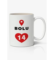 Bolu Baskılı Kupa Bardak Baskılı Kahve Kupa Bardak