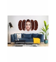 KADIN SAÇ MODELİ KUAFÖR MDF TABLO-1019