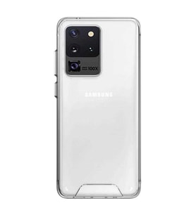 Samsung Galaxy S20 Ultra Kılıf Şeffaf Sararmaz Gard Silikon (Renksiz)