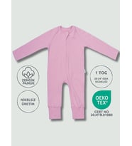Çocuk Patikli 1 TOG Uyku Tulumu - Roza