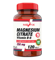 Nevfix Magnesıum Cıtrate Vitamin B-6 120 Tablet