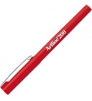 Artline Keçe Uçlu Yazı Kalemi Uç:0,6mm Kırmızı 210N
