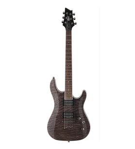 Cort KX1QETCGW Elektro Gitar  Trans Charcoal Grey - HH Manyetik