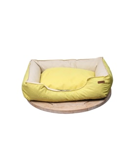 Chester Alpha (L) Yıkanabilir Yatak 75-65-18cm Sarı