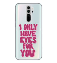 Redmi Note 8 Pro Uyumlu Have Eyes For You Tasarımlı Şeffaf Telefon Kılıfı