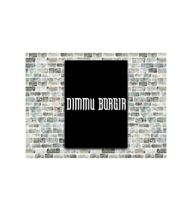 Dimmu Borgir Logo Ahşap Tablo
