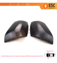 Renault Fluence Megane MK3 için Sağ Sol Yan Dış Ayna Kapağı 963730063L 963740063R