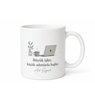 Kişiye Özel Ofis Masamın Kupası Baskılı Kupa Bardak Hediye