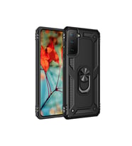 Çınarcık Dev Samsung Galaxy S21 Plus Kılıf Sofya Yüzüklü Silikon Kapak - Gold