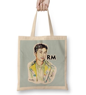 Bts Rm Bts Little Wishes Bez Çanta Uzun Saplı