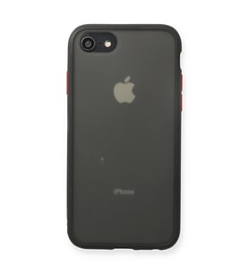 Apple iPhone 7 Kılıf Montreal Silikon Kapak - Siyah