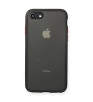 Apple iPhone 7 Kılıf Montreal Silikon Kapak - Siyah
