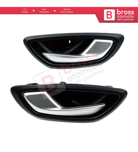 Renault Megane Scenic MK4 Talisman için Kapı İç Açma Kolu Seti 806718801R 826723233R