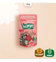 Mey İthalat® Organik Çilekli Glutensiz Vegan Mini Küpler 30 Gr