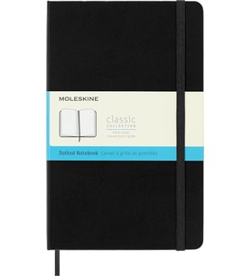 Moleskine Sert Kapak Defter Siyah (Noktalı - 13X21) (Turkuaz)