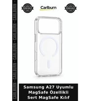 Samsung A27 Uyumlu MagSafe Özellikli Sert MagSafe Kılıf Cep Kılıfı Mobil Aksesuar Akıllı Telefon