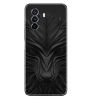 Huawei Nova Y70 Y90 Nova 9 SE  Kılıf Desemli Silikon Black Fox 1325