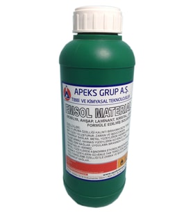 EMSOL MATERIAL Mobilya, Ahşap ve Tutkal Temizleme Solventi - 1 Lt