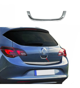 Opel Astra J HB Krom Bagaj Açma 2010 Üzeri Paslanmaz Çelik