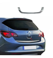 Opel Astra J HB Krom Bagaj Açma 2010 Üzeri Paslanmaz Çelik