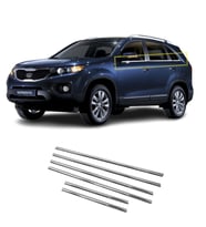 Kia Sorento Krom Cam Çıtası 6 Parça 2009-2015 Arası P.Çelik