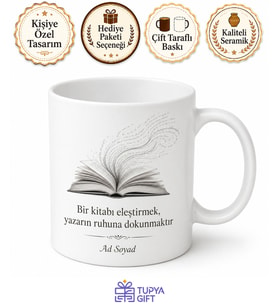 Kitap Eleştirisi Yapanlara Yazarın Dili Kurgu Akışı Okur Kupa Bardak Hediye