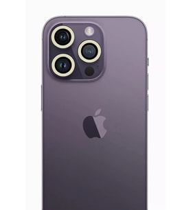 İphone 12 Neon Fosforlu Kamera Lens - Beyaz