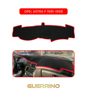 OPEL Astra F 1991-1998TORPİDO KORUMA HALISI KIRMIZI KENAR