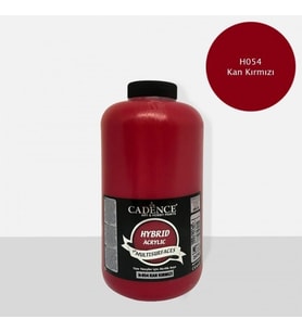 Cadence Hybrid Multisurface Akrilik Boya 2 Litre H-054 KAN KIRMIZI