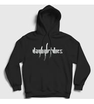 Presmono Unisex Siyah Logo Daylight Dies Kapüşonlu Sweatshirt 538873tt