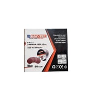 BAY-TEC Cırtlı Deliksiz Disk Zımpara V115 80 Kum  Kusursuz Pürüzsüzlük  50 ADET (Çok Renkli)