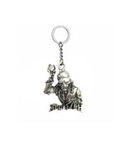 Megadeth Logolu Metal Anahtarlık – Gümüş Kaplama  Unisex Gotik Aksesuar
