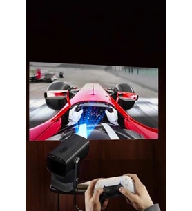 Taşınabilir Sinema Oyun Projektörü Akıllı Projeksiyon Android 11