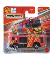 Matchbox - Scania XT Fire Truck - Kırmızı (1/64) 2025 Case