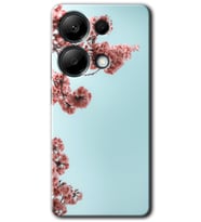 Redmi Note 13 Pro 4G Kılıf HD Desen Baskılı Kılıf - Japon Çiçeği