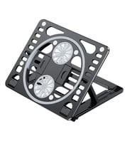 ALLY Ayarlanabilir Taban Çift Fanlı Tablet ve Laptop Soğutucu Stand-(5775) - SSSSSS4801-7245