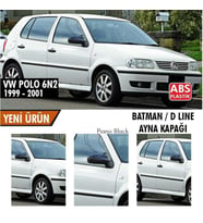Vw Polo Batman Yarasa Ayna Kapağı Piano Black  1999-2001