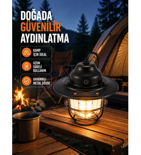Uzun Ömürlü Bataryalı Outdoor Led Gece Lambası