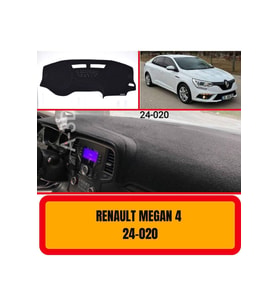 Renault Megane 4 Ön Gögüs Panel Torpido Koruma Koruyucu Kilifi Halisi Örtüsü