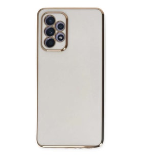 Galaxy A52 Kılıf Volet Silikon - Beyaz