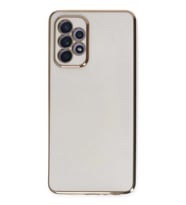 Galaxy A52 Kılıf Volet Silikon - Beyaz