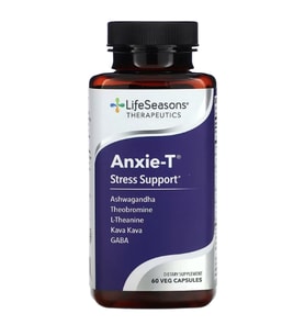 LifeSeasons Anxie-T Herbal Stress Relax 60 Capsul.Made ın Usa.