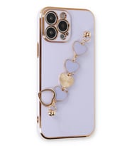 Iphone 13 Kılıf Esila Silikon - Lila