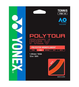 Yonex Poly Tour Rev 1.25 / 12M Turuncu Tenis Kordajı