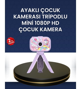 Çocuklara Özel Tripodlu Kamera – 27 Çerçeve ve 10 Ayna Efekti