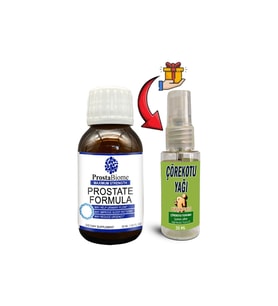 ProstaBiome 1 Kutu Erkeklere Özel 50 ml Şurup + 30 ml Çörek Otu Yağı