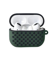 Pilelistore   Airpods Pro 2 (2.nesil) Spor Delikli Kılıf - Haki Yeşil-Siyah