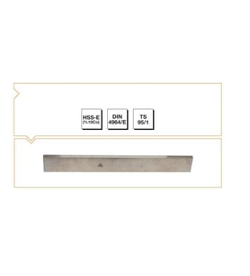 Makina Takım HSSE-Co10 DIN4964 B Torna Kalemi 14X14X100 - MTE B00401414100